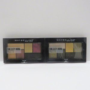 MAYBELLINE NY THE CITY MINI PALETTE # 420, 460 (2 PC LOT)
